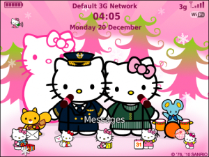 Hello Kitty in Love winter season