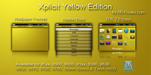 Xplicit Yellow Edition Theme