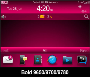 Simply7 Pink for BlackBerry6