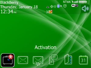 Abstract Aura Green