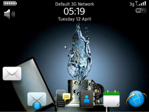 OSi.7 Wet Flame theme