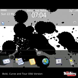 Black and White Art Theme with Breathtaking Multi Coloured Outline Icons