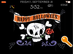 Halloween Skulls theme