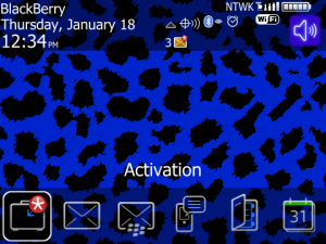 Cheetah Blue