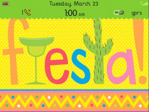 Fiesta for BlackBerry 8900 Theme
