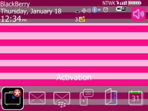Abstract Stripes Pink