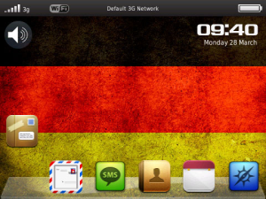 Germany premium theme for blackberry
