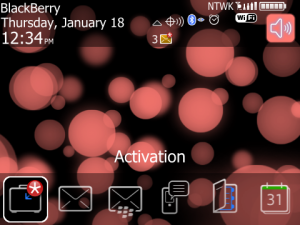 Abstract Lights Coral