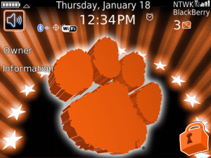 Clemson Tigers - Animated Theme