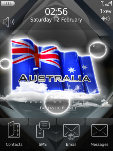 AUSTRALIA - GLAMOROUS WALLPAPER FLAG