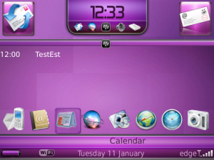 Evy Purple Edition theme