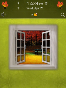 Windows Pane theme For BlackBerry Torch