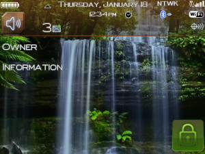 Waterfall SceneRevolver Theme with Tone