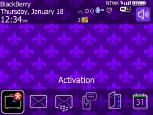 Fleur de Lis Purple