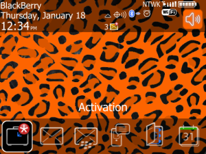 Artistic Leopard Orange