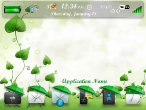 Vector Leafs Theme