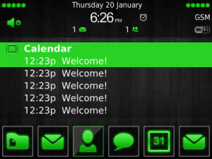 Kronos Green Calendar Today