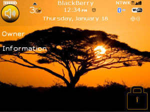 African Sunrise Theme