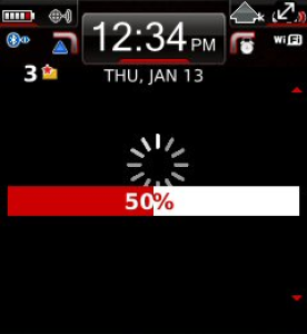 The Dark Theme for BlackBerry Pearl