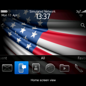 US Flag - United States of America Independence Day July 4th Flag theme with Chrome Icons