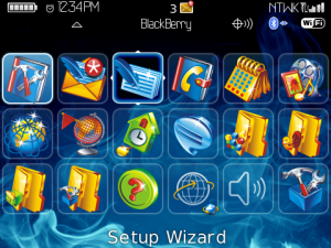 Neon Fire 3D Icons
