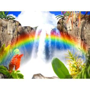 Rainbow Waterfall theme