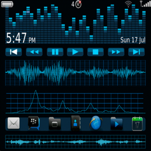 Equalizer Custom Mini Icons theme