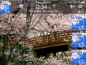 Cherry Blossom 2 for BlackBerry Bold os6