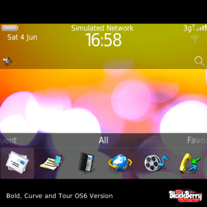 Orange and White Dreamscape Lights Theme with Brilliant Multi Colored 3D Icons