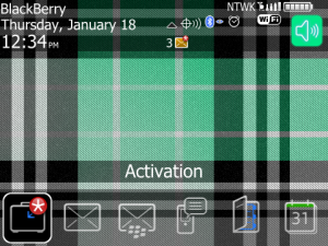 Bleached Plaid Ocean Green