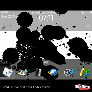Black and White Art Theme with Brilliant Multi Colored 3D Icons