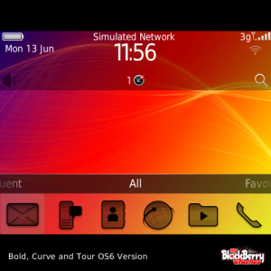 Spectrum Luminosity with Black Icons Theme