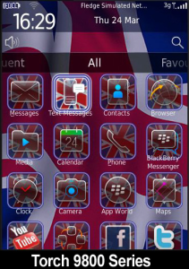 Union Jack Theme for BlackBerry 6