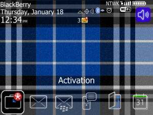 Plaid Blue