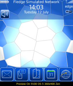 Cracked Glass Theme