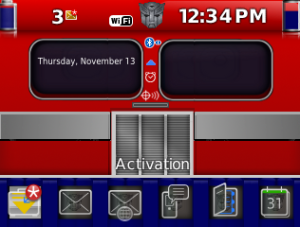 Transformers Inspired Optimus Prime Theme