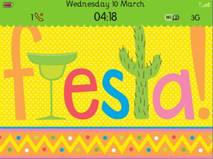 Fiesta for BlackBerry Bold 9700 and Tour Theme