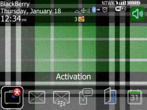 Bleached Plaid Green