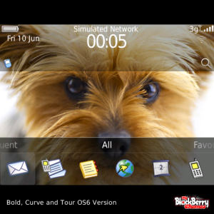 Puppy Dog with Multi Coloured Outline Icons Theme