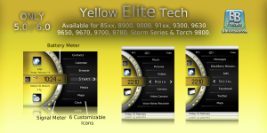 Yellow Elite Tech theme