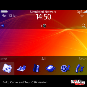 Spectrum Luminosity with Blue Aspect Icons Theme