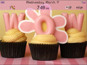 Happy Mother s Day Cupcakes for BlackBerry 8900 Theme