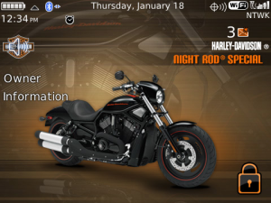 Harley-Davidson 2010 Bikes SceneRevolver Theme with Tone