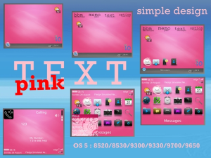 T E X T pink