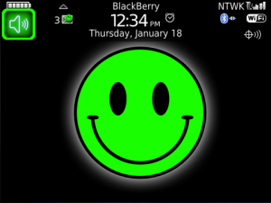 Smiley Face Lime Green PREMIUM Theme