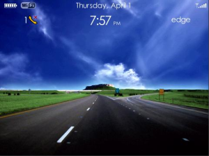 Highway Bliss for BlackBerry 8900 Theme