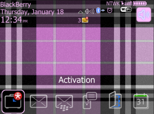 Plaid Baby Pink