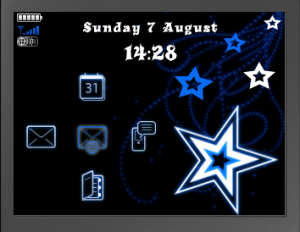 Blue Stars Theme