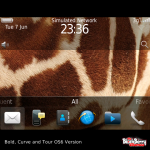 Giraffe Pattern OS7 Style Theme with Amazing OS7 Icons