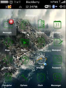 End of The World with green aspect icons